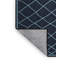 Tapis gris en treillis lavable à la machine-106764308