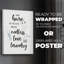 Endless Love and Laundry - Impression sur toile seulement - NON-CADRE-1557139936