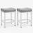 Michille Saddle Upholstered 24.21" Counter Stool-1240621344