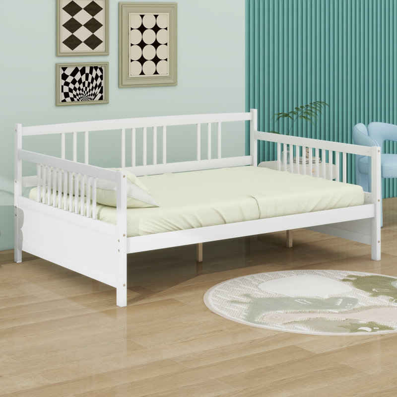 Daybed With Support Legs, White