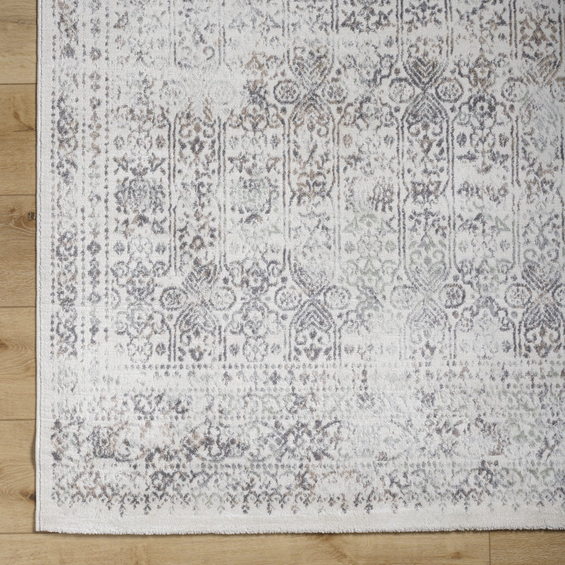Oriental Vintage Cream/Brown, Rectangle 200 x 275cm