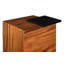 Plateau Side Table with Shelf