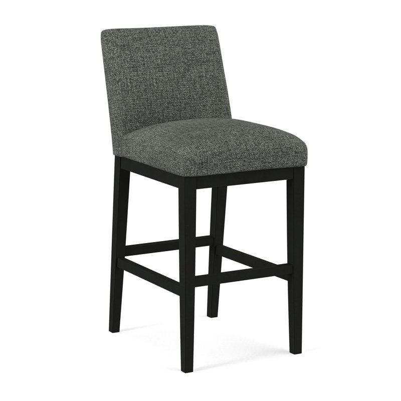 Upholstered Stool, 61626-87, Black