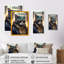 «Cat Gangster in NYC I», impression sur toile-1350520625-1350520624