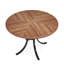 Round Unfinished Metal Base Dining Table-1755328334