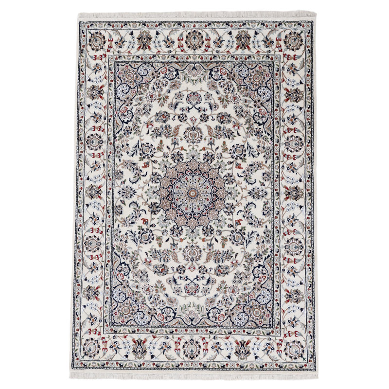 Nain Oriental Wool Hand Woven Area Rug, Rectangle 250 x 350cm