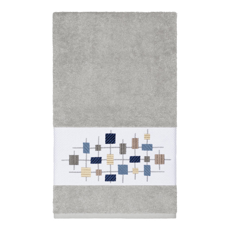 Serviette de bain Khloe, Gris clair