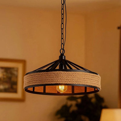1 - Light Black Dome Pendant
