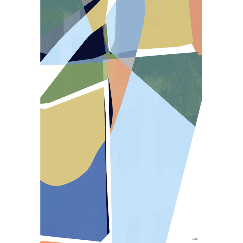 Monde moderne I, H 40 po x l 26 po, Toile tendue
