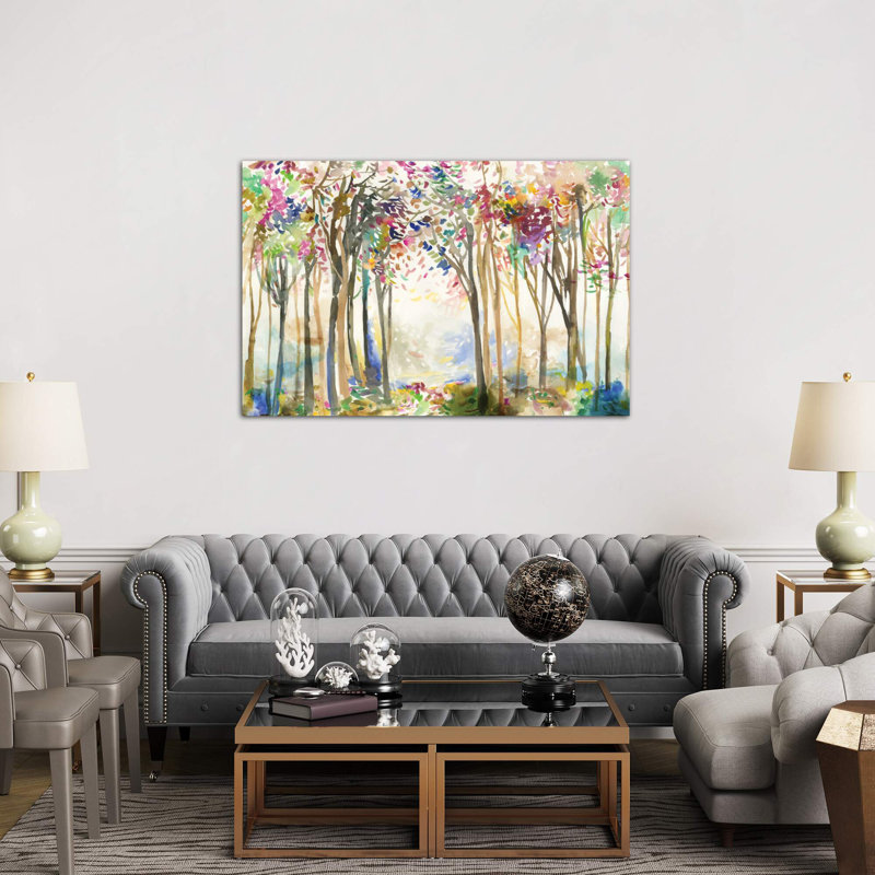 Sunny Path Ii by Allison Pearce - Wrapped Canvas Painting, 66.04 cm H x 45.72 cm W x 1.91 cm D