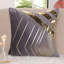 Grigorii Striped Square Cushion