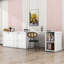 Grand lit escamotable avec bureau rotatif Calletano-542343849