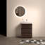 Meuble-lavabo autoportant 24 po en noyer avec lavabo 24 po-111123805