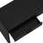 Grace 54" Modern Home Office Desk with 2 Drawers in Black-2060027966
