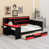 Noir et rouge est en rupture de stock