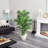 Areca Palm Artificial Tree in White Planter