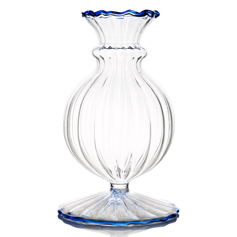 Miss Annie Bud Vase, Blue