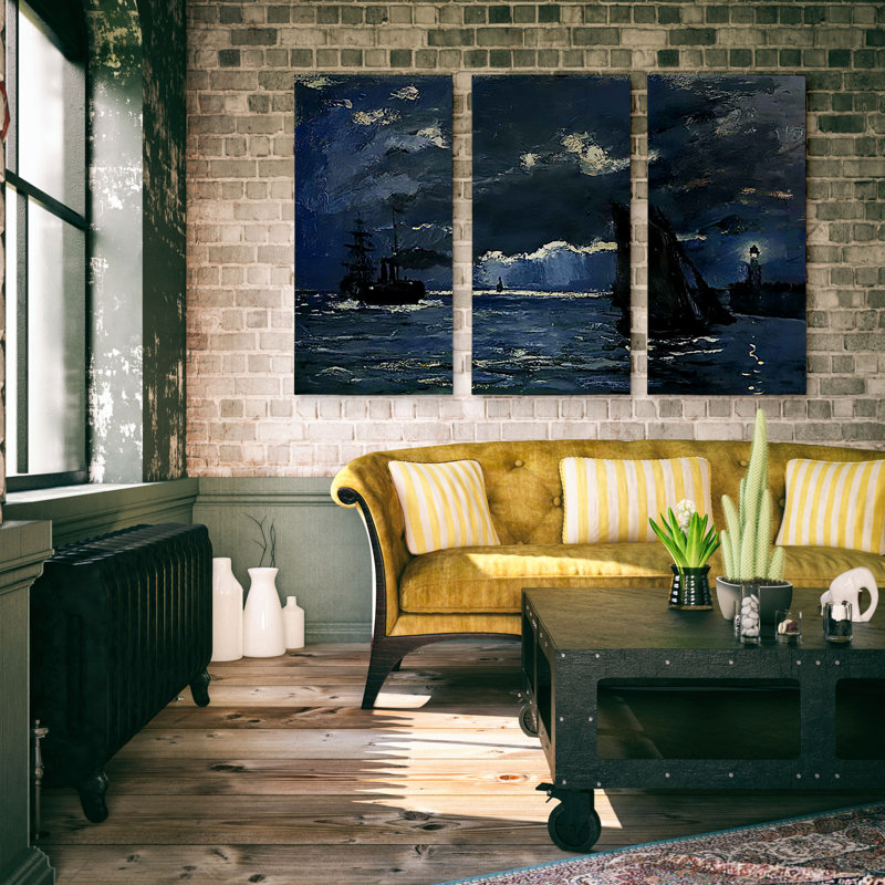 Reproduction d'art sur toile, H 24 po x l 36 po x P 1,5 po