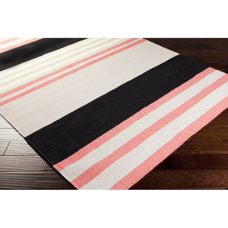 Sheffield Market Wool Striped Indoor Rug, Rectangle 5' x 8'