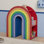 Bibliothèque Delta pour enfants Rainbow - certifié Greenguard Gold, multicolore