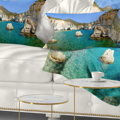 Coussin lombaire panorama water beach