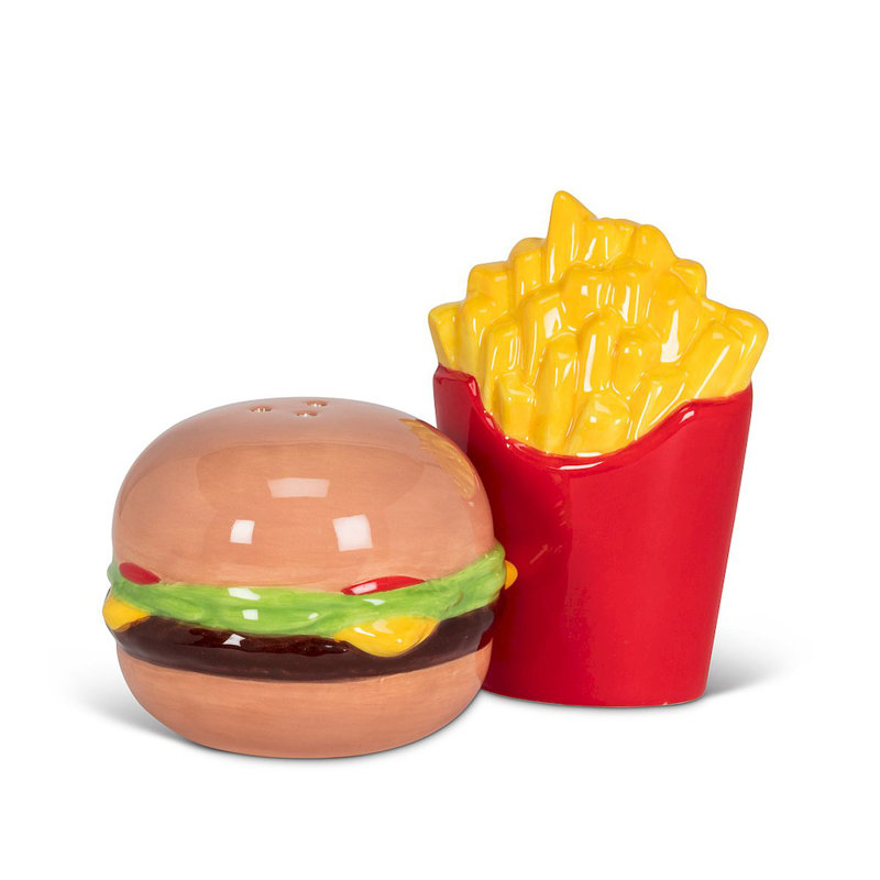 Ensemble salière et poivrière Mr. MJs Burger and Fries