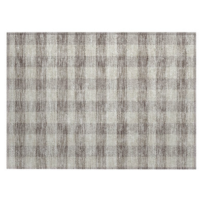 Colzie Plaid Indoor / Outdoor Rug