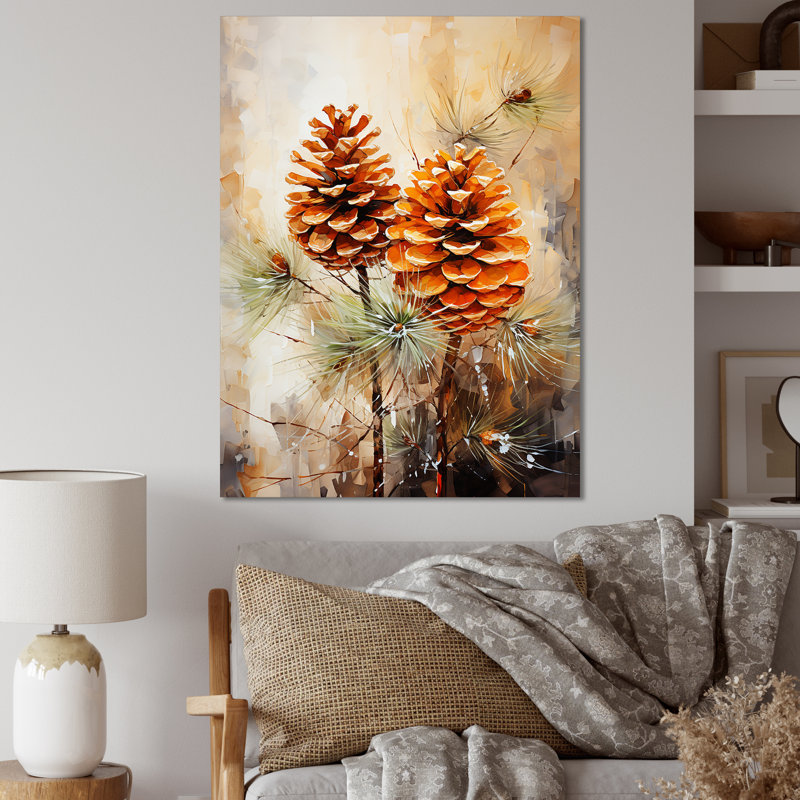 Épinette, pin, forêt, art mural, Toile tendue, H 20 po x l 12 po x P 1 po