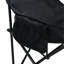 2PCS Outdoor Camping Chairs Folding/Portable, Carry Bag ,Black
