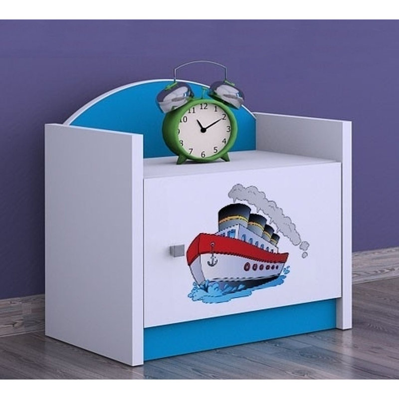 Melvin Nightstand, Blue