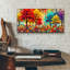 «Fall Foliage Graffiti» par Rey Klimt, art mural en verre acrylique-1061184823