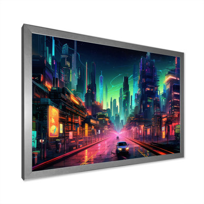 " Berlin Neon Cityscape I "