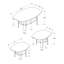 Ensemble de table, ensemble 3 pièces, café, bout, côté, décor, salon, stratifié, transitionnel-1895897758