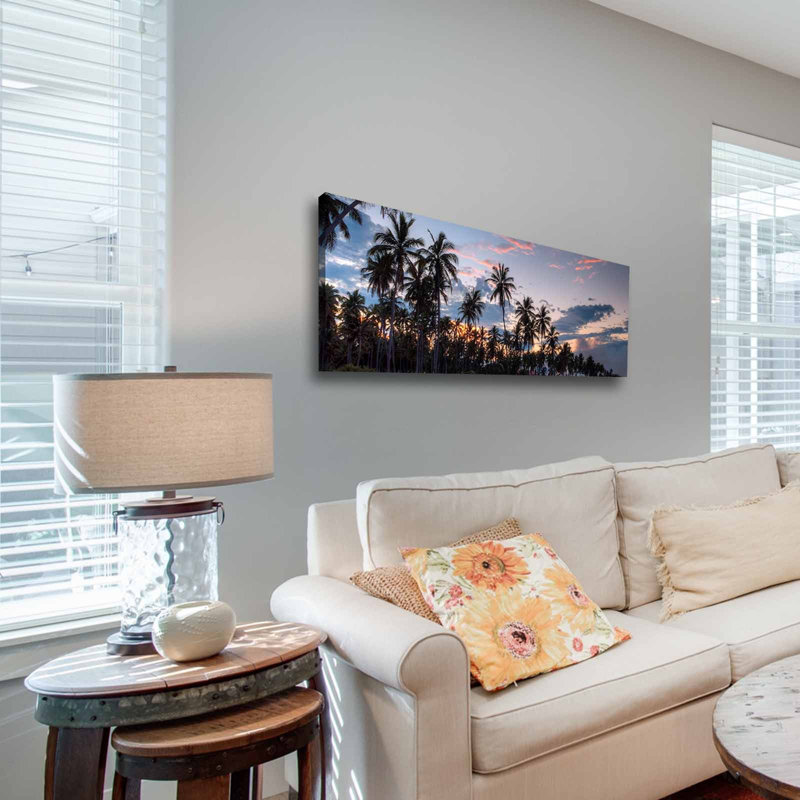 Stunning Decorative Canvas Painting, 11.8 x 35.4 inches | 100% Suede Canvas, Framed with 100% Wooden Frame (Thickness: 1.1 inches) | Perfect for Home Decor, Modern Aesthetic, and Unique Wall Art