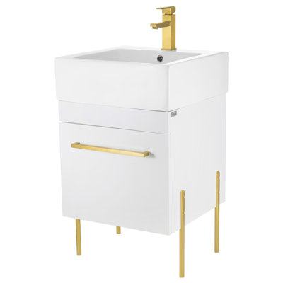 Ensemble de meuble-lavabo simple 20 po Taft Avenue
