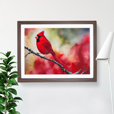 Cardinal Bird Vol.15 - Single Picture Frame Print