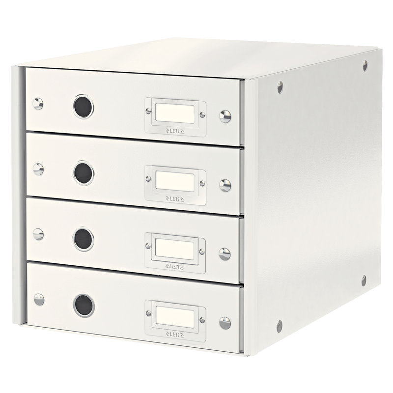 Cardboard Paper Organiser, White