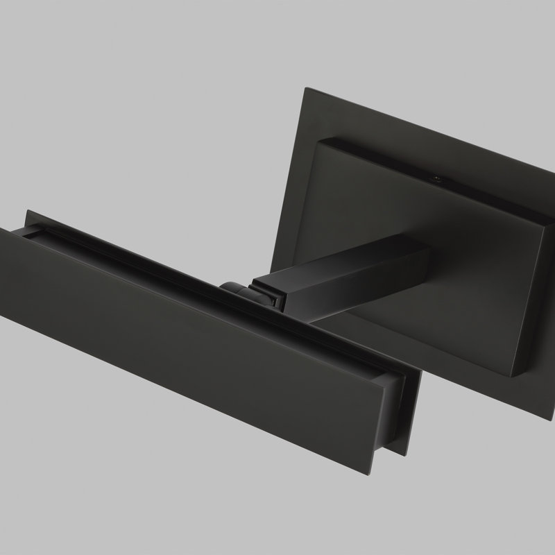 Bau Dimmable LED Wall Mounted Picture Light, Nightshade Black