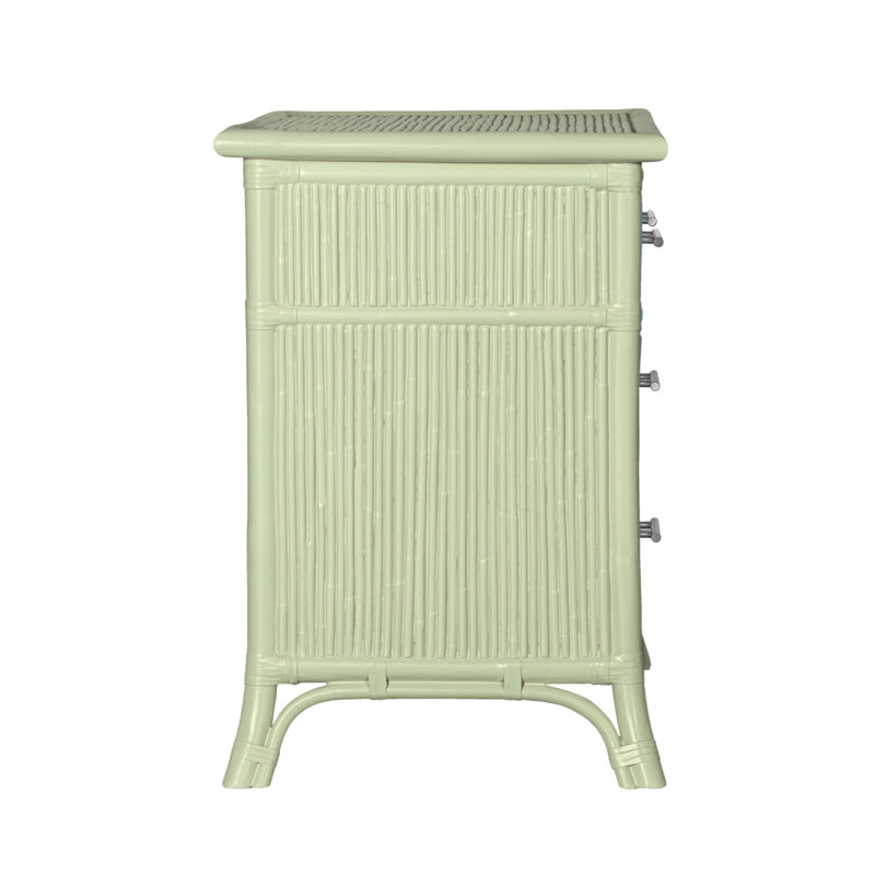 4 - Drawer Nightstand, Celery Green