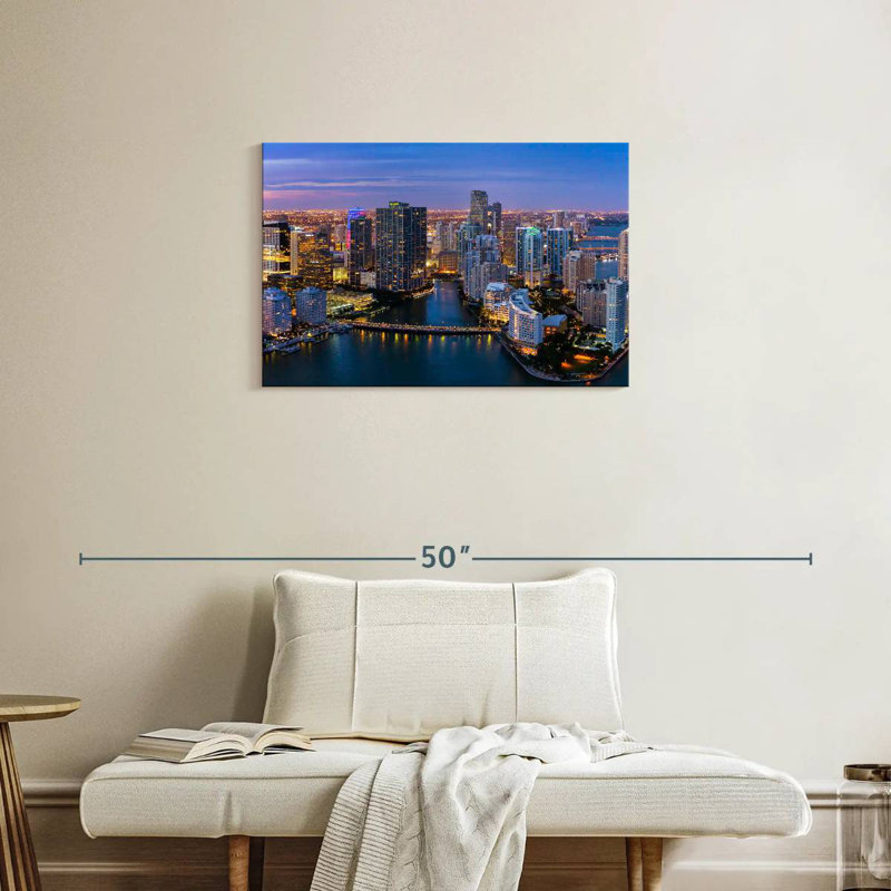 Sireci Miami Twilight Mood, 20" H x 30" W
