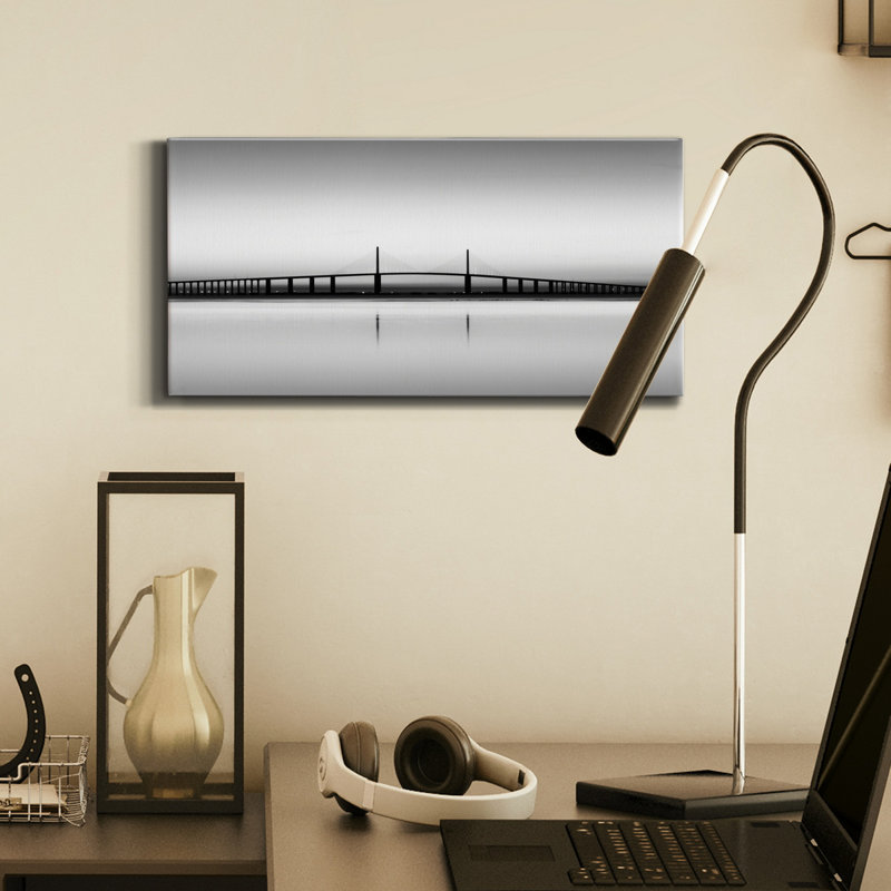Sunshine Skyway - impression sur toile tendue, H 16 po x l 8 po x P 1 po