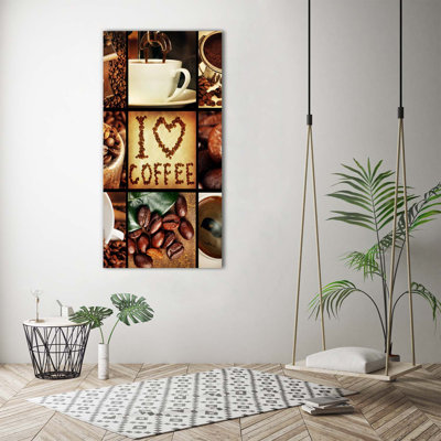 Coffee Collage - Wrapped Canvas Print