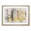 Rays of Light Through an Autumn Forest Watercolour - Picture Frame Graphic Art Print-56741075-56741074