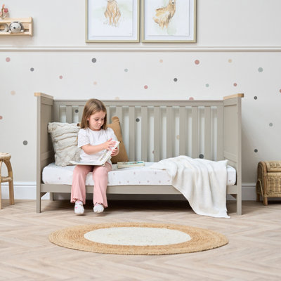 Misha Cot Bed - Golden Oak