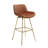 Abingdon Swivel Upholstered Counter Stool with Metal Frame-1693388504