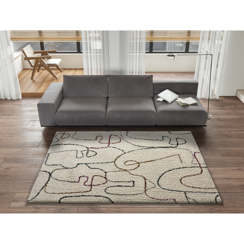 Bleier Geometric Area Rug, Rectangle 160 x 230cm