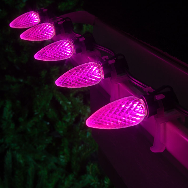 OptiCore String Lights, Pink, 50' L