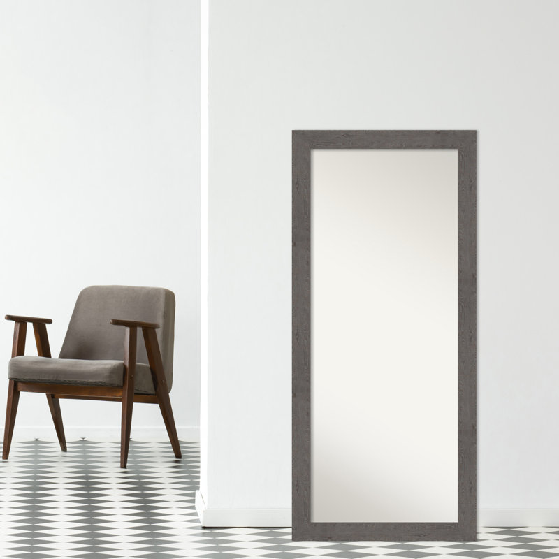 Barossa Wall and Over-the-Door Mirror, Rustic Plank Gray