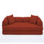 Newly Lit escamotable pliant 3 en 5 à 5 places en velours côtelé 78,5 po, velours côtelé, support souple et antidérapant, conception confortable
