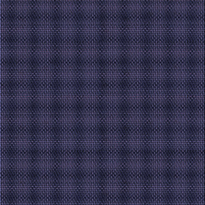 Tapis bleu / blanc en laine à carreaux